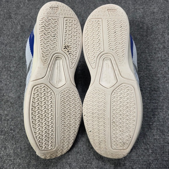 Adidas Pickleball Shoes Womens Grey Blue Silver Court Sneaker Gamecourt 2 JQ3248 - Picture 9 of 10